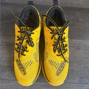 Keen Walking Yellow Athletic Shoes